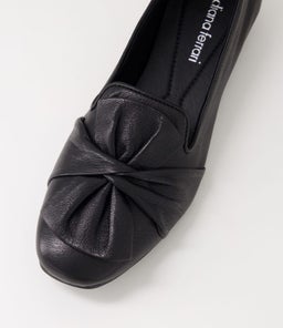 TOSKENA DF BLACK LEATHER