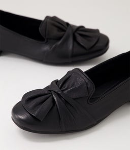 TOSKENA DF BLACK LEATHER