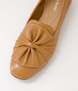 TOSKENA DF DK TAN LEATHER