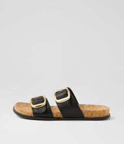 NAESTO DF BLACK CORK SOLE LEATHER