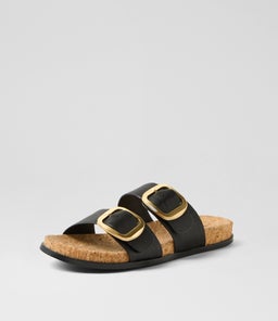 NAESTO DF BLACK CORK SOLE LEATHER