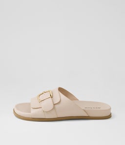 NEWCOMER DF NOUGAT NATURAL SOLE LEATHER