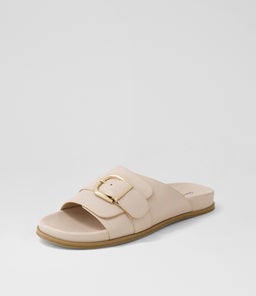 NEWCOMER DF NOUGAT NATURAL SOLE LEATHER