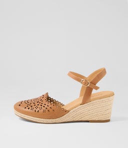 FABI DF DK TAN LEATHER