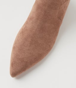 CARED DF LT CHOC STRETCH MICROSUEDE