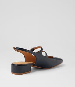 ISHALA DF NAVY PATENT LEATHER