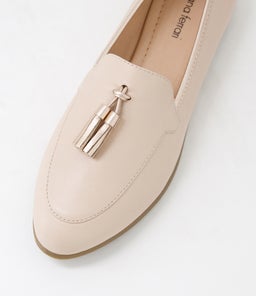 LORRAYNE DF NUDE ROSE GOLD LEATHER