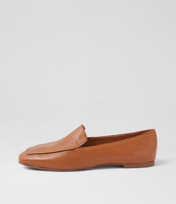 NINOA DF DK TAN LEATHER