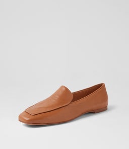 NINOA DF DK TAN LEATHER