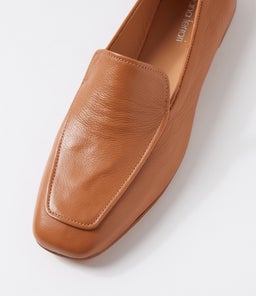 NINOA DF DK TAN LEATHER