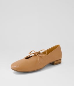 TAZURRA DF DK TAN LEATHER