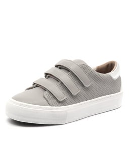 MATIKA LIGHT GREY LEATHER