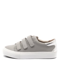 MATIKA LIGHT GREY LEATHER