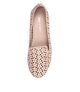 ANSON ROSE GOLD METALLIC LEATHER