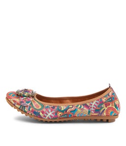 BELLEZ HARLEQUIN PRINT LEATHER