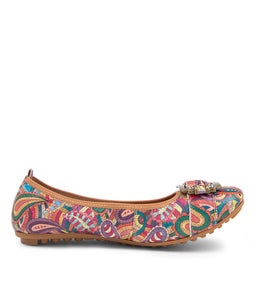 BELLEZ HARLEQUIN PRINT LEATHER