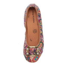 BELLEZ HARLEQUIN PRINT LEATHER