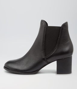 SADORE BLACK BLACK HEEL LEATHER