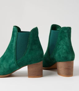 SADORE DK EMERALD NATURAL HEEL SUEDE
