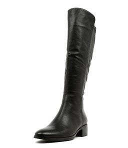 TETLEY BLACK LEATHER