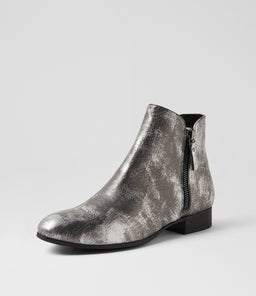 FABIAN BLACK&PEWTER SMUDGE LEATHER