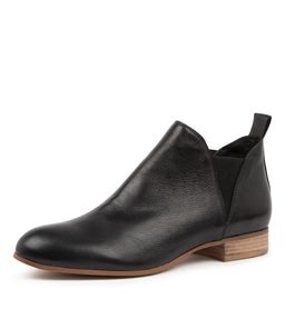 FOE BLACK NATURAL HEEL LEATHER
