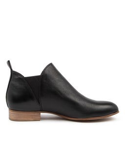 FOE BLACK NATURAL HEEL LEATHER