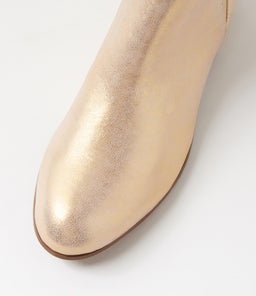 FOE BEIGE&GOLD SMUDGE LEATHER