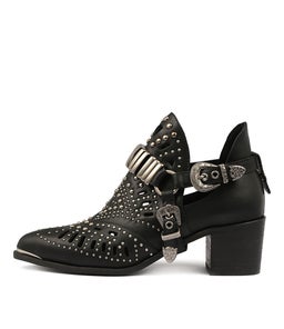 HASPER BLACK LEATHER
