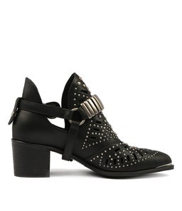HASPER BLACK LEATHER