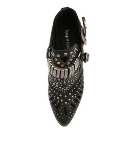 HASPER BLACK LEATHER