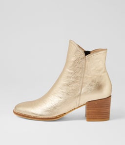 MOCKAS CHAMPAGNE CRUSH LEATHER