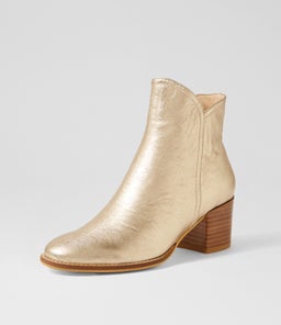 MOCKAS CHAMPAGNE CRUSH LEATHER
