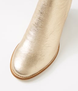 MOCKAS CHAMPAGNE CRUSH LEATHER