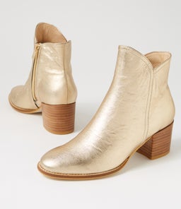 MOCKAS CHAMPAGNE CRUSH LEATHER