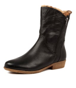 RUDO NEW BLACK OCELOT LEATHER FUR