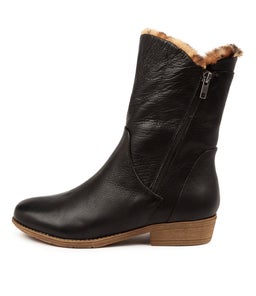 RUDO NEW BLACK OCELOT LEATHER FUR