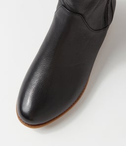RUDO BLACK LEOPARD FUR TUMBLE NUBUCK