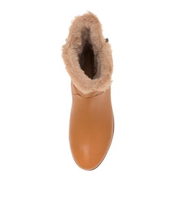 RUDO NEW TAN NATURAL LEATHER FUR