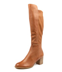 SETLEY COGNAC LEATHER STRETCH SMOOTH