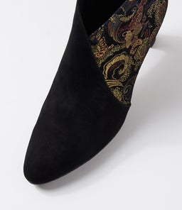 TEMPLESS BLACK BLACK REGAL SUEDE