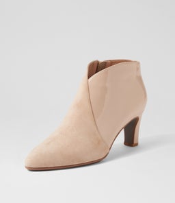 TEMPLESS CAFE SUEDE PATENT