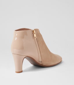 TEMPLESS CAFE SUEDE PATENT