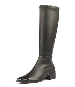 TREENA BLACK BLACK PATENT STRETCH