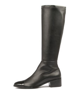 TREENA BLACK BLACK PATENT STRETCH