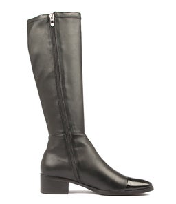 TREENA BLACK BLACK PATENT STRETCH