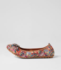 BELLEZ LRG HARLEQUIN PRINT LEATHER