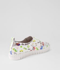 HUSTON AMALFI PRINT LEATHER