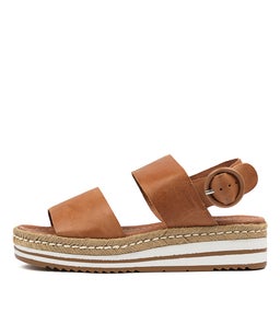 ATHA DK TAN LEATHER