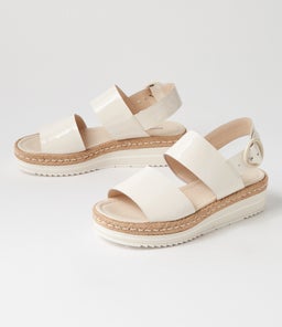 ATHA IVORY PATENT LEATHER
